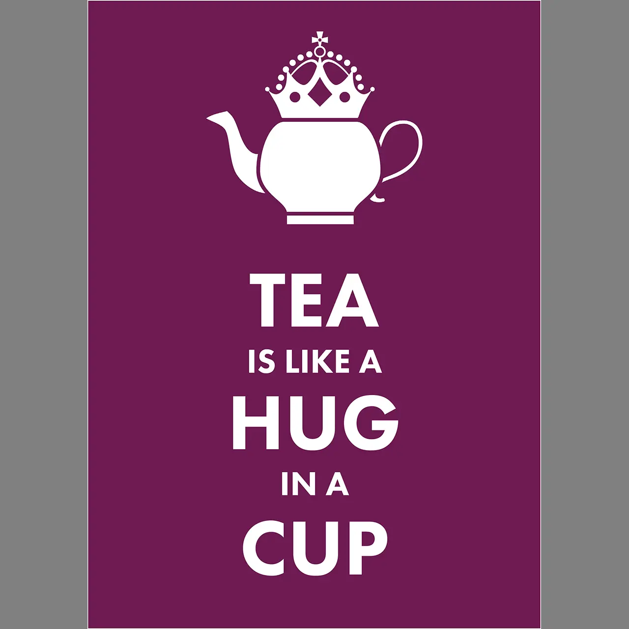 W0003088-thee-ansichtkaart-tea-is-like-a-hug-in-a-cup-voorkant