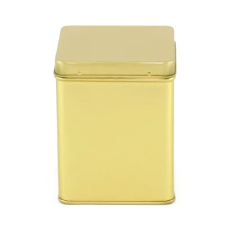 Theeblik Goud - Vierkant - 500ml